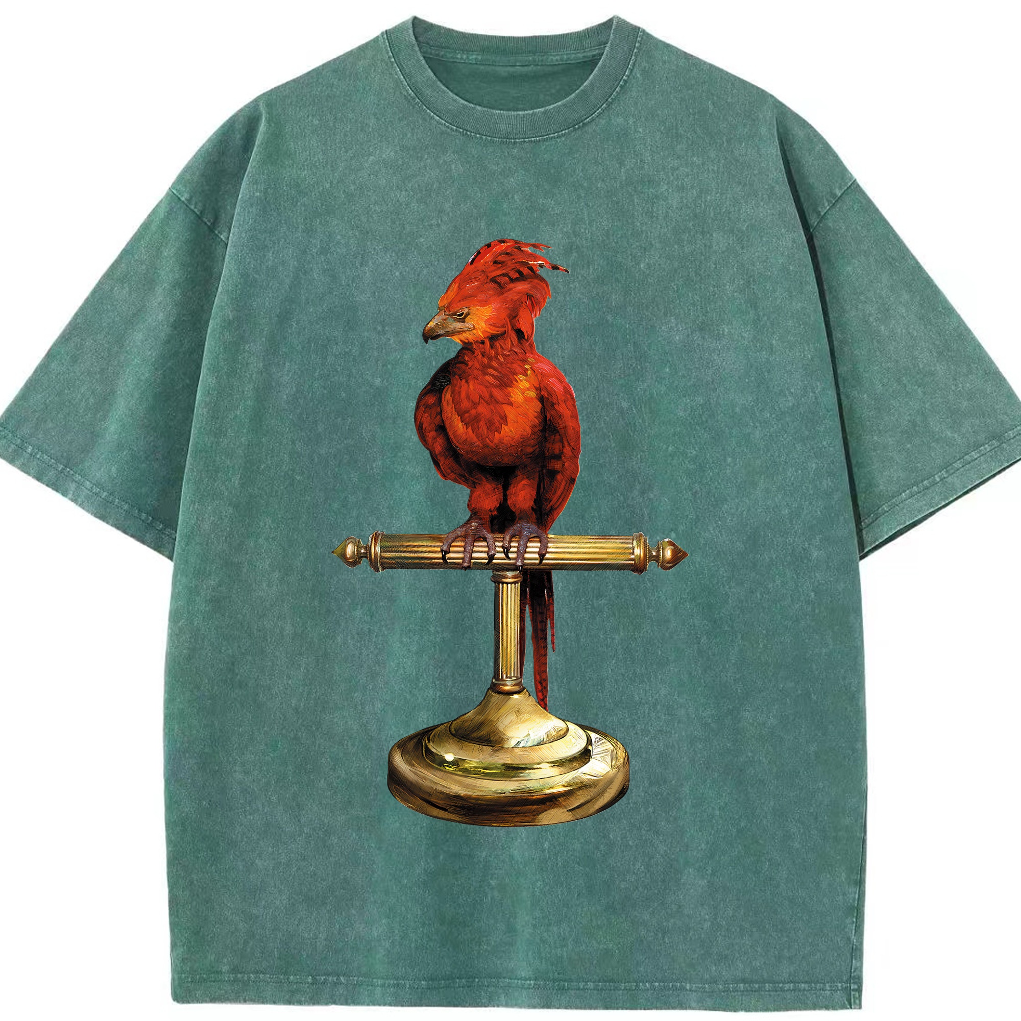 （画像用） Harry Potter ハリー・ポッターシリーズ 綿100% ヴィンテージ風 半袖Tシャツ（フロントプリント）